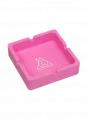 SQUADAFUM CINZEIRO SILICONE QUADRADO - ROSA CLARO